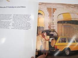 Mercedes-Benz 240 TD, 300 TD, 300 TD Turbo-Diesel, 200 T, 230 TE, 250 T, 280 TE 1981 -myyntiesite / sales brochure