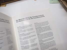 Mercedes-Benz 240 TD, 300 TD, 300 TD Turbo-Diesel, 200 T, 230 TE, 250 T, 280 TE 1981 -myyntiesite / sales brochure