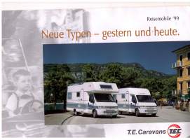 Reisemobile -99. Neue Typen -Gestern und  heute