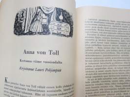 Kirkkokansan Joulu 1952 -joulujulkaisu - kansikuvitus Martta Wendelin -christmas publication
