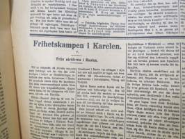 Hufvudstadsbladet, torsdagen den 6. Mars 1919 - 6.3.1925, bland annat; Invigningen av Helsingfors nya stationhus (Rautatieaseman uuden päärakennuksen vihkiäiset)