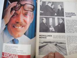Auto ja Liikenne 1970 nr 1, Pusta, Warren ja muidenkin itäautojen vaikeuksista, Opel GT kolarikokeessa, Talvimatkailu, Mercedes-Benz  L 1113 B testi, ym.