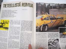 Auto ja Liikenne 1970 nr 1, Pusta, Warren ja muidenkin itäautojen vaikeuksista, Opel GT kolarikokeessa, Talvimatkailu, Mercedes-Benz  L 1113 B testi, ym.
