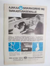 Auto ja Liikenne 1970 nr 1, Pusta, Warren ja muidenkin itäautojen vaikeuksista, Opel GT kolarikokeessa, Talvimatkailu, Mercedes-Benz  L 1113 B testi, ym.
