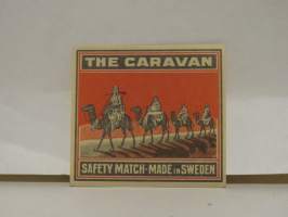 The Caravan tulitikkuetiketti