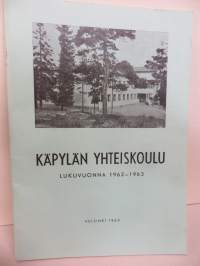 Käpylän Yhteiskoulu lukuvuonna 1962-1963