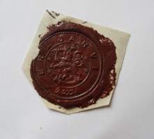 Eräjärvi   Posti  1924 - vahasinetti