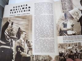 Kuva 1939 nr 4, Hiihtomajoja Helsingin liepeillä, Helmikuun manifesti, Göring &amp; Kustaa, Suurta maailmanteatteria, Paavi - Sielujen valtias, Sonja Henie,  Saint-Cyr