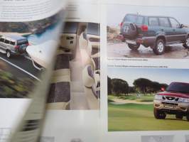 Nissan Terrano II 2000 -myyntiesite / sales brochure