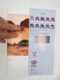 Nissan Terrano II 2000 -myyntiesite / sales brochure