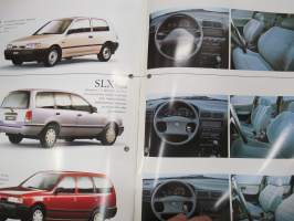 Nissan Sunny 1991 -myyntiesite / sales brochure