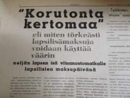 Totuus 1956 / 9 Kansallinen häpeä on se, että maa joka pitää itseään sivistysvaltiona kokee..