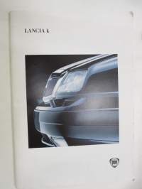 Lancia k -myyntiesite / sales brochure