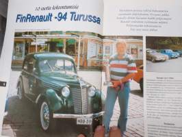 Renaultist 1995 nr 1, Club Renault de Finlande ry kerholehti / jäsenlehti -club magazine