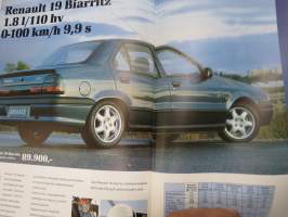 Renaultist 1995 nr 1, Club Renault de Finlande ry kerholehti / jäsenlehti -club magazine