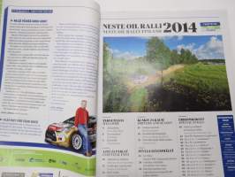 Tuulilasi 2014 nr 10, 17.7.2014, Neste Rally Finland Virallinen katsojaopas - Official programme - Skoda Octavia kestotesti, Ford Edge, Toyota Aygo, ym.