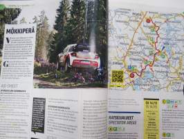 Tuulilasi 2014 nr 10, 17.7.2014, Neste Rally Finland Virallinen katsojaopas - Official programme - Skoda Octavia kestotesti, Ford Edge, Toyota Aygo, ym.