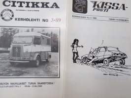 Citikka - Club Citroën Finlande kerholehti, 7 kpl lehtiä