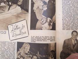 Elokuva-Aitta 1946 nr 9 kansikuva Cathy Downs, Kuvat kertovat Hollywoodista, Laila Jokimo, ym. -elokuvalehti