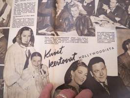 Elokuva-Aitta 1946 nr 9 kansikuva Cathy Downs, Kuvat kertovat Hollywoodista, Laila Jokimo, ym. -elokuvalehti
