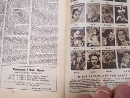 Elokuva-Aitta 1946 nr 9 kansikuva Cathy Downs, Kuvat kertovat Hollywoodista, Laila Jokimo, ym. -elokuvalehti