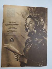 Elokuva-Aitta 1946 nr 9 kansikuva Cathy Downs, Kuvat kertovat Hollywoodista, Laila Jokimo, ym. -elokuvalehti
