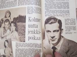 Elokuva-Aitta 1946 nr 5 kansikuva Jon Hall, Maailman elokuvatalous nykyhetkellä, Regina Linnanheimo kotonaan, ym. -elokuvalehti