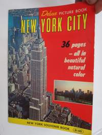 New York City - Deluxe picture book - New York souvenir book -matkaopas / matkamuistokirja