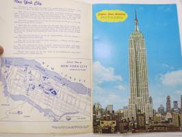 New York City - Deluxe picture book - New York souvenir book -matkaopas / matkamuistokirja