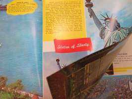 New York City - Deluxe picture book - New York souvenir book -matkaopas / matkamuistokirja