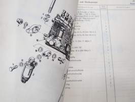 Deutz A4M514 mit Wasserkühlung Ersatzteil-Liste Z 0173-4 -varaosaluettelo