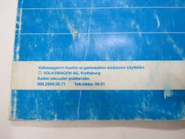 Volkswagen Golf vm. 1992 Rakenne ja toiminta
