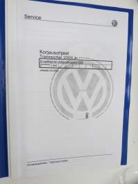 Volkswagen Transporter 2004- 5-vaihteinen käsivaihteisto 02Z Korjausohjeet, KOPIO - COPY