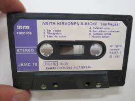 Anita Hirvonen &amp; Kicke - Las Vegas, Swe-Finn Records JKMC 10, C-kasetti / C-cassette