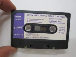 Anita Hirvonen &amp; Kicke - Las Vegas, Swe-Finn Records JKMC 10, C-kasetti / C-cassette