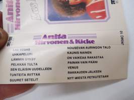 Anita Hirvonen &amp; Kicke - Las Vegas, Swe-Finn Records JKMC 10, C-kasetti / C-cassette