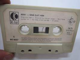 Berit - Sinä olet hän, K-Tel BE-9057, C-kasetti / C-cassette