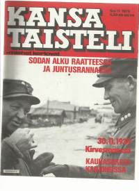 Kansa taisteli - miehet kertovat 1979 nr 11 - sodan alku Raatteessa, Kirvesmäessä, Juntusrannassa 1939, arkipäivää Krivillä, propakantaa ilmasta, YH 1939