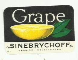 Grape  -  juomaetiketti