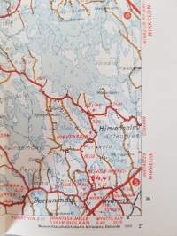 Suomen tiekartta 7. 1962