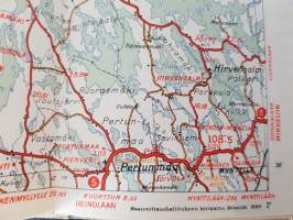Suomen tiekartta 7. 1950