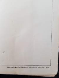 Suomen tiekartta 2. 1950