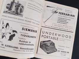Maatalous -kalenteri 1939
