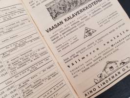 Maatalous -kalenteri 1939