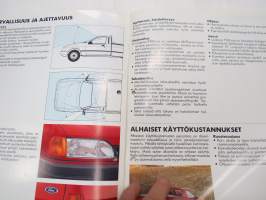 Ford P100 1990 -myyntiesite / sales brochure