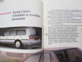 Toyota Mallisto 1989 -myyntiesite / sales brochure