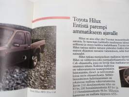 Toyota Mallisto 1989 -myyntiesite / sales brochure