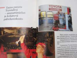 Toyota Mallisto 1989 -myyntiesite / sales brochure