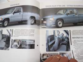 Toyota Hilux 1988 -myyntiesite / sales brochure