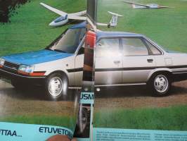 Toyota Carina II 1985 -myyntiesite / sales brochure